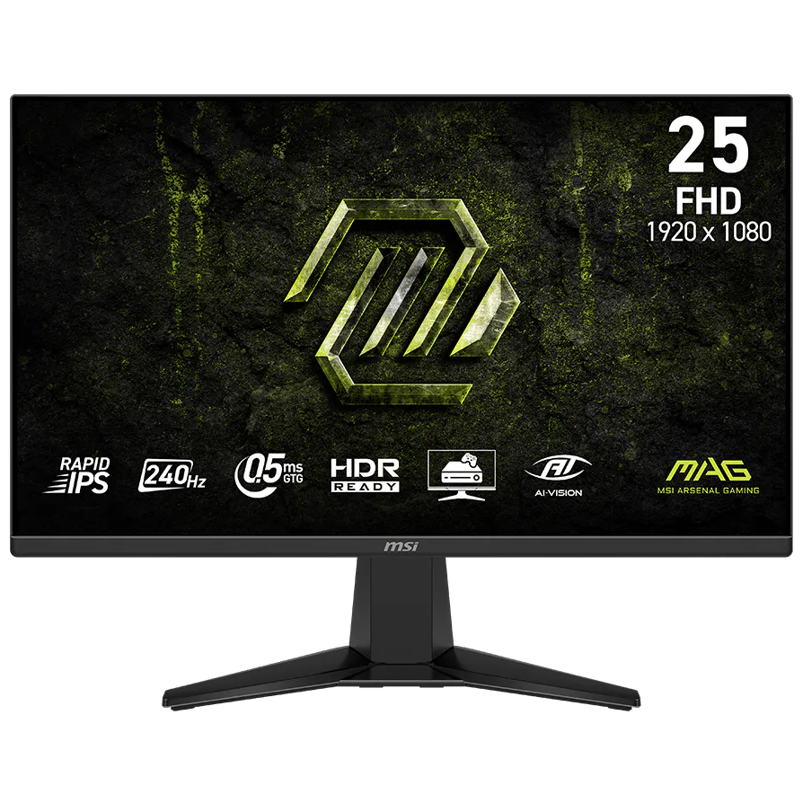 MSI MAG 255F X24 24.5″ FHD 240Hz Rapid IPS Gaming Monitor MSI MAG 255F X24 24.5″ FHD 240Hz Rapid IPS Gaming Monitor