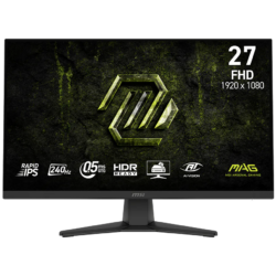 MSI MAG 272F X24 27″ FHD 240Hz Rapid IPS Gaming Monitor