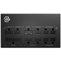 MSI MAG A850GL PCIE 5 Power Supply Black