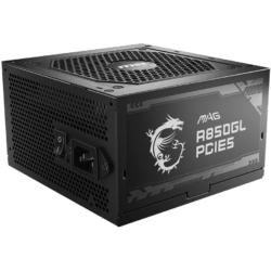 MSI MAG A850GL PCIE 5 Power Supply Black