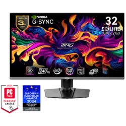 MSI MPG 321URX QD-OLED 31.5″ 4K UHD 240Hz Gaming Monitor