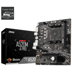 MSI PRO A520M – A AMD CHIPSET