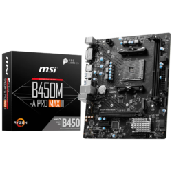 MSI PRO B450M – A MAX II AMD CHIPSET