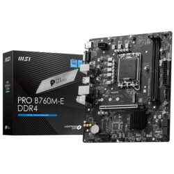 MSI Pro B760M – E D4 Intel Chipset