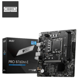 MSI Pro B760M – E D5 Intel Chipset