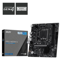 MSI PRO H610M – S D4 INTEL CHIPSET