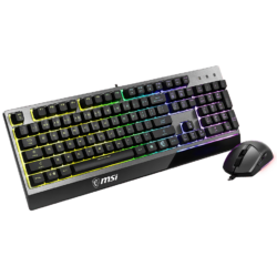 MSI Vigor GK 30 US Wired Keyboard Mouse Combo Black