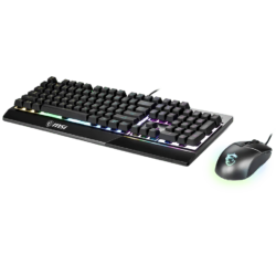 MSI Vigor GK 30 US Wired Keyboard Mouse Combo Black