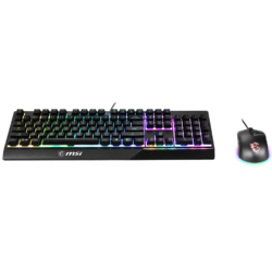 MSI Vigor GK 30 US Wired Keyboard Mouse Combo Black