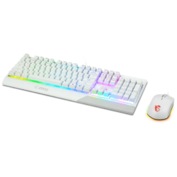 MSI Vigor GK 30 US Wired Keyboard Mouse Combo White