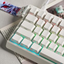 Madlions MAD60 HE 60% Hall Effect Wired RGB Gaming Keyboard – White