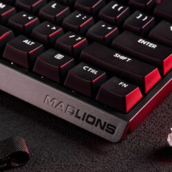 Madlions MAD60 HE 60% Hall Effect Wired RGB Gaming Keyboard – Black
