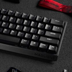 Madlions MAD60 HE 60% Hall Effect Wired RGB Gaming Keyboard – Black