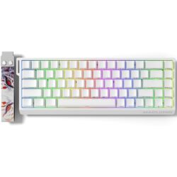 Madlions MAD68 HE 65% Hall Effect Wired RGB Gaming Keyboard – White