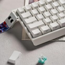 Madlions MAD68 HE 65% Hall Effect Wired RGB Gaming Keyboard – White