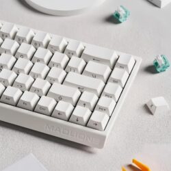 Madlions MAD68 HE 65% Hall Effect Wired RGB Gaming Keyboard – White