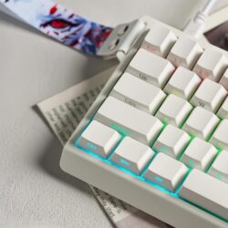 Madlions MAD68 HE 65% Hall Effect Wired RGB Gaming Keyboard – White