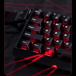 Madlions MAD68 HE Ultimate Flagship V2 Edition 65% Wired RGB Gaming Keyboard – Matte Black Frosted