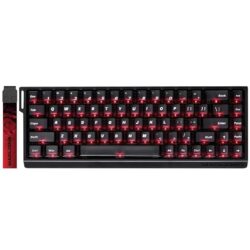 Madlions MAD68 HE Ultimate Flagship V2 Edition 65% Wired RGB Gaming Keyboard – Matte Black Frosted