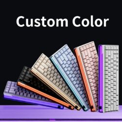 Madlions NANO 68 Hall Effect Esports Wired Gaming Keyboard – White (Amber Pro Switch)