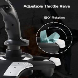 PXN F16 Flight Joystick for PC-Black - Image 7
