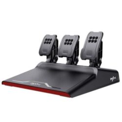 PXN V10 Pro Direct Drive Racing Steering Wheel With 3 Pedals Black - Image 5