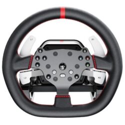 PXN V10 Pro Direct Drive Racing Steering Wheel With 3 Pedals Black - Image 2