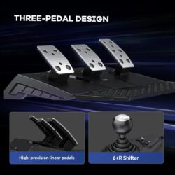 PXN V9 GEN2 Racing Steering Wheel with Pedals/Shifter - Image 5