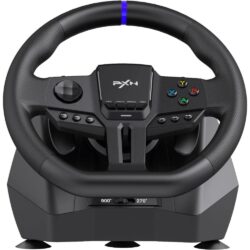 PXN V900 GEN2 Racing Steering Wheel with Pedals - Image 2