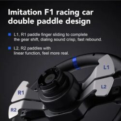 PXN V99 Racing Steering Wheel WITH PEDALS / SHIFTER - Image 4