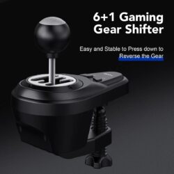 PXN V99 Racing Steering Wheel WITH PEDALS / SHIFTER - Image 2