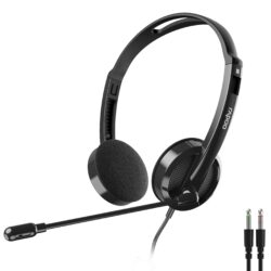 RAPOO H102 Wired Stereo headset   Black - Image 2
