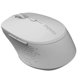 RAPOO M300 Silent Multi-mode Wireless Mouse  Light Grey - Image 2
