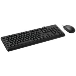 RAPOO X130 Pro Wired Mouse & Keyboard Combo Black - Image 4