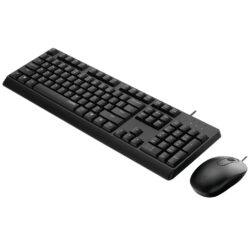 RAPOO X130 Pro Wired Mouse & Keyboard Combo Black - Image 5