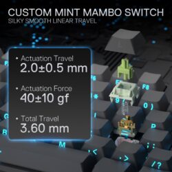 Redragon STAR BLADE K707 PRO (Side Printed PBT Keycaps) - Image 4