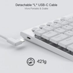 REDRAGON K632W Horus RGB Keyboard With Low profile Red Switches - Image 7