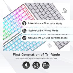 RK Royal Kludge RK84 Pro 75% Wireless Mechanical Keyboard - Image 8