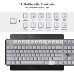 RK Royal Kludge RK920 Full Size Mechanical Keyboard - Image 8