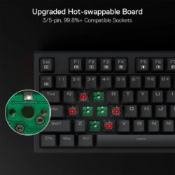 Redragon Argo K670 RGB Wired Mechanical Keyboard - Image 5