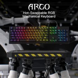 Redragon Argo K670 RGB Wired Mechanical Keyboard - Image 3
