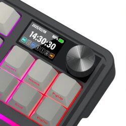 Redragon K743 Antonium PRO 3-Modes Side Printed PBT Keycaps Keyboard - Image 6