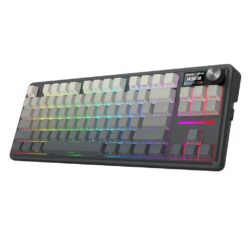 Redragon K743 Antonium PRO 3-Modes Side Printed PBT Keycaps Keyboard - Image 3
