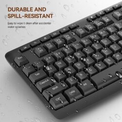 Redragon BS-7367B Wireless Keyboard and Mouse Office 2-in-1 Combo - Image 3
