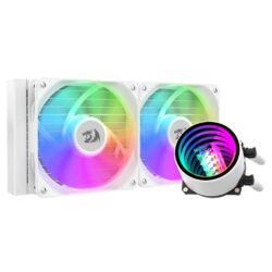 Redragon CCW-3011 White ARGB Low Noise Dual 120mm Fan - Image 2