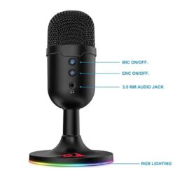 Redragon GM-303 Pulsar RGB Noise Cancelling Microphone - Image 5