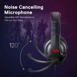 Redragon H211 Cronus RGB Noise Cancelling Gaming Headset - Image 7