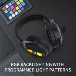 Redragon Sparda H375 RGB 7.1 Surround Wired Gaming Headset - Image 6