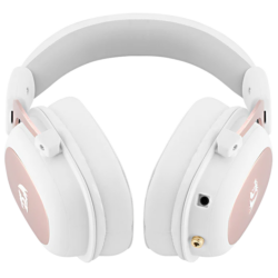 Redragon H510W ZEUS 2 Wired Gaming Headset – 7.1 Surround Sound (White)