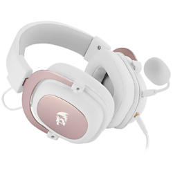 Redragon H510W ZEUS 2 Wired Gaming Headset – 7.1 Surround Sound (White)
